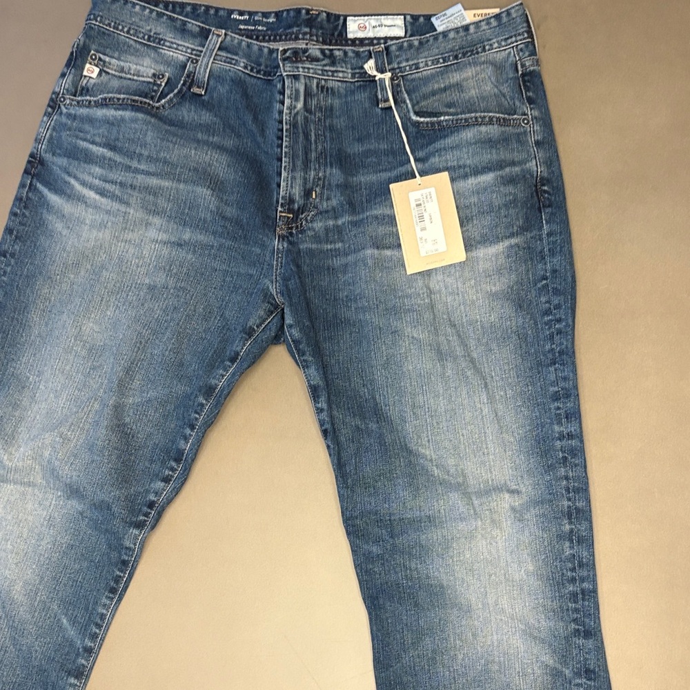 AG Adriano Goldschmied Relaxed Fit Blue Jeans